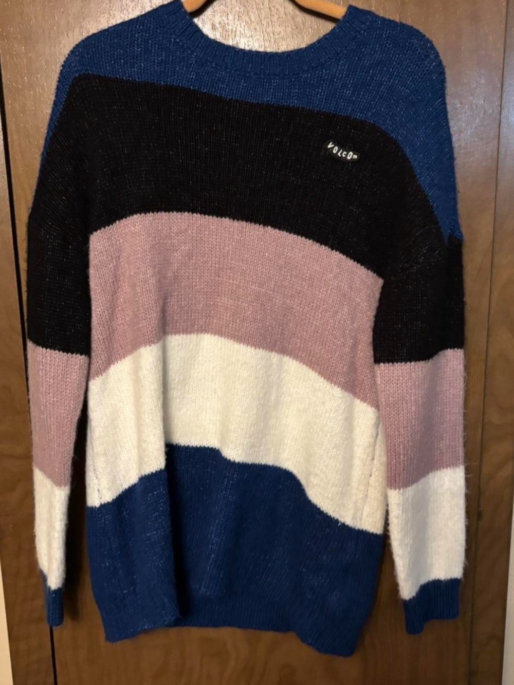 Volcom multicoloured striped sweater